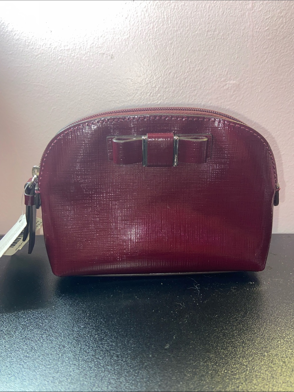 Coach Darcy Bow Cosmetic Case NWT